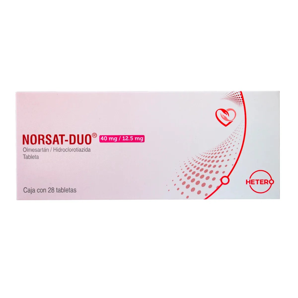NORSAT-DUO 40/12.5 MG 28 TAB
