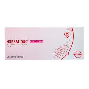 NORSAT-DUO 40/12.5 MG 28 TAB NORSAT-DUO 40/12.5 MG 28 TAB