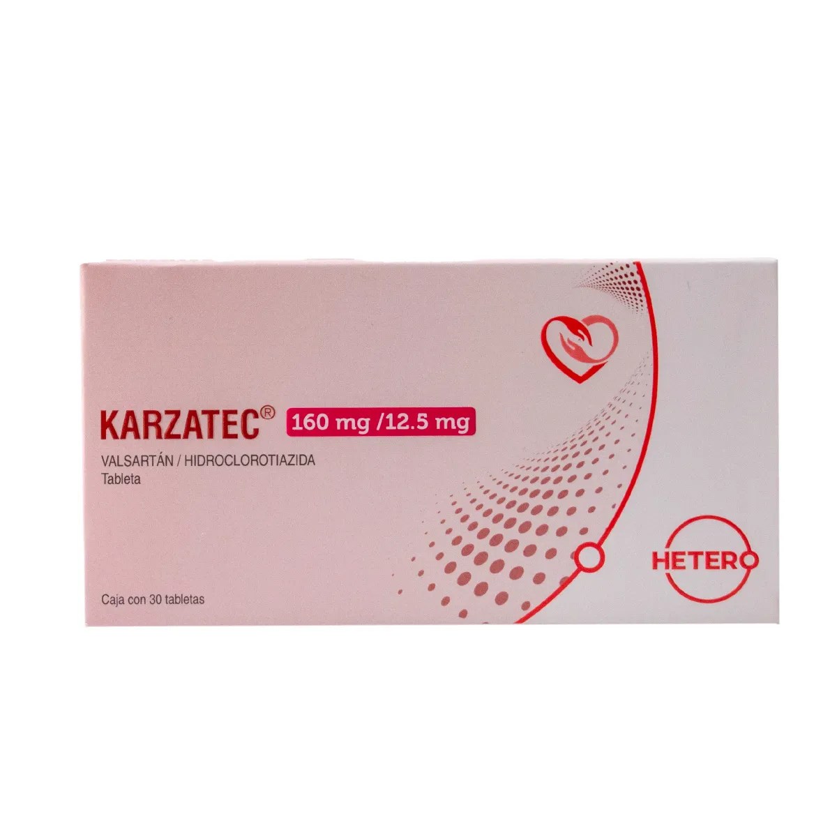 KARZATEC 160/12.5 MG 30 TAB