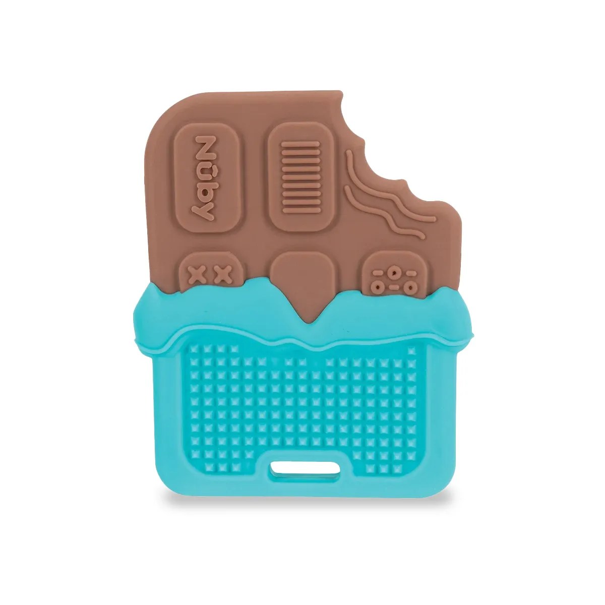MORDEDERA NUBY BARRA CHOCOL 1PZA