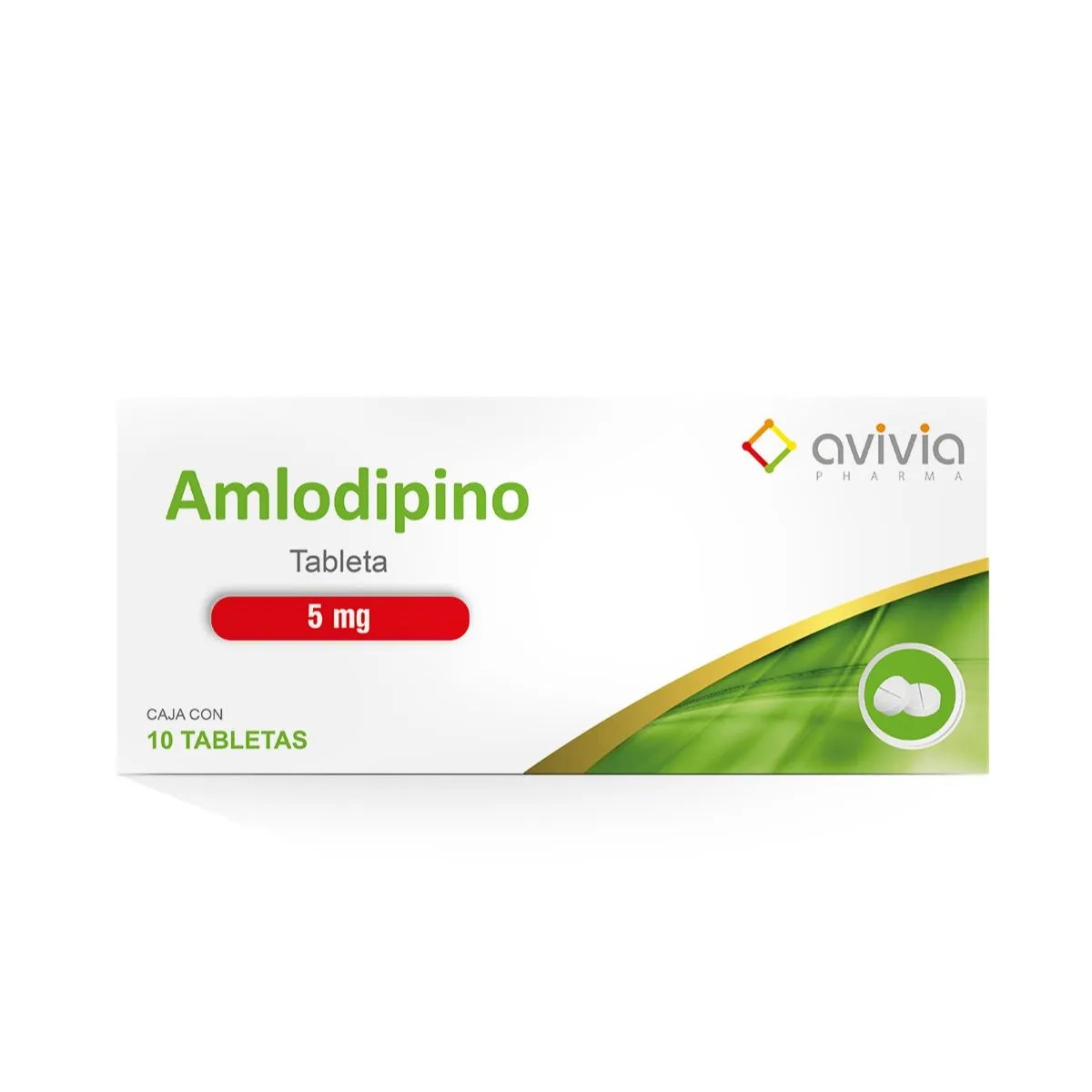 AMLODIPINO 5MG 10 TAB       LGEN