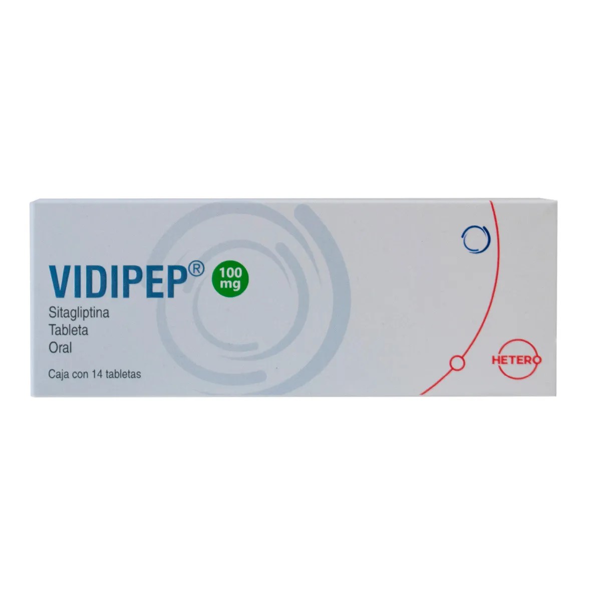 VIDIPEP 100 MG 14 TAB