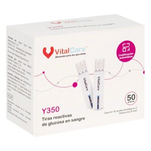TIRAS REAC VITALCARE Y350 C/50PZ N TIRAS REAC VITALCARE Y350 C/50PZ N