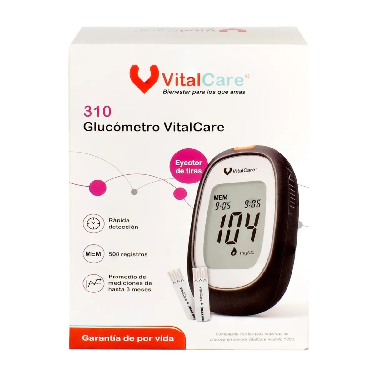 GLUCOMETRO VITALCARE M310        N