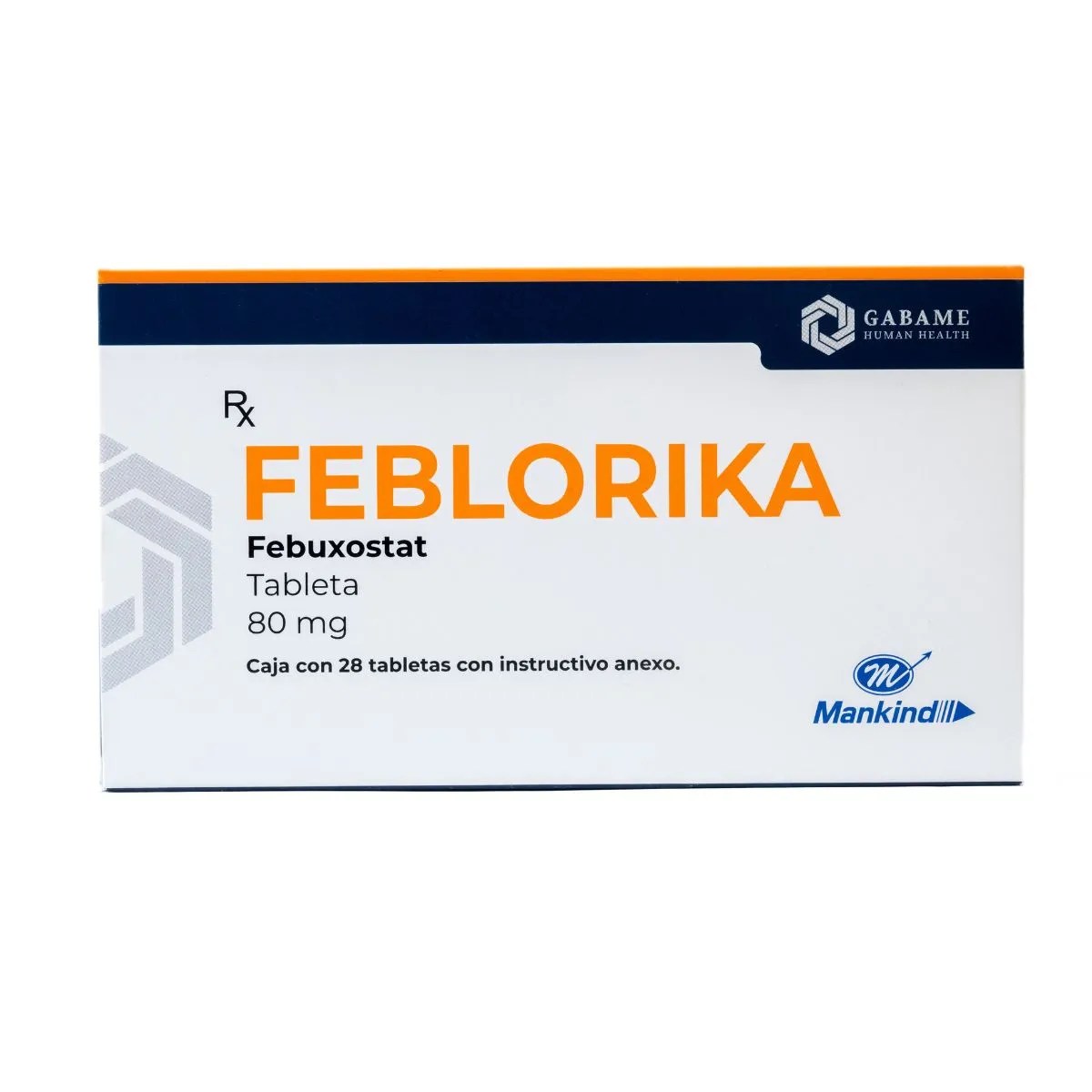 FEBLORIKA 80 MG 28 TAB LGEN N