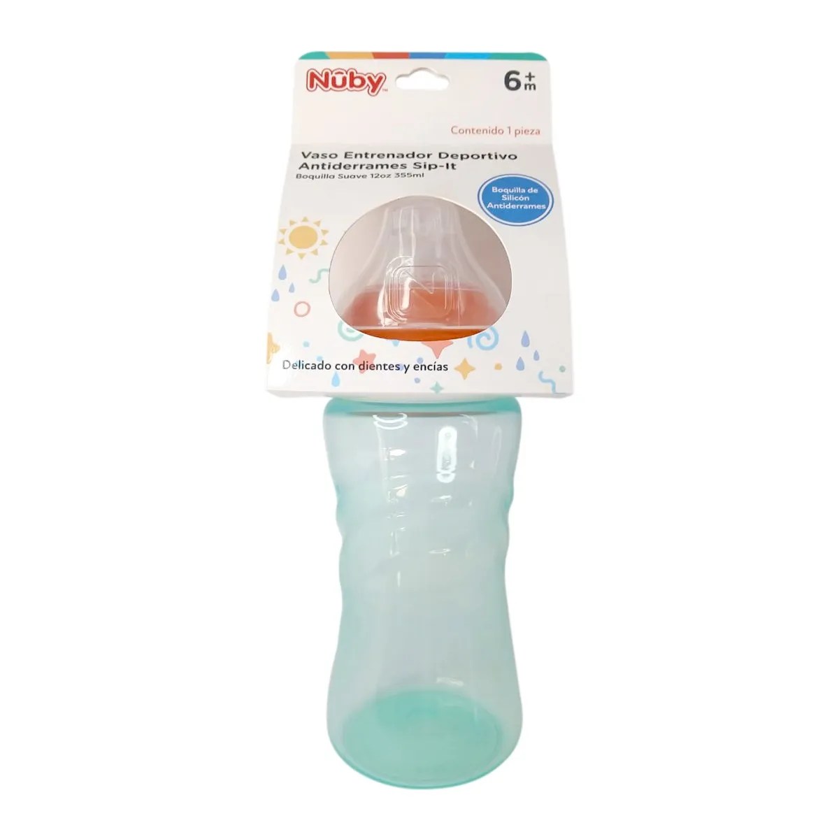 VASO NUBY ENTRENADOR DEPOR ANTID