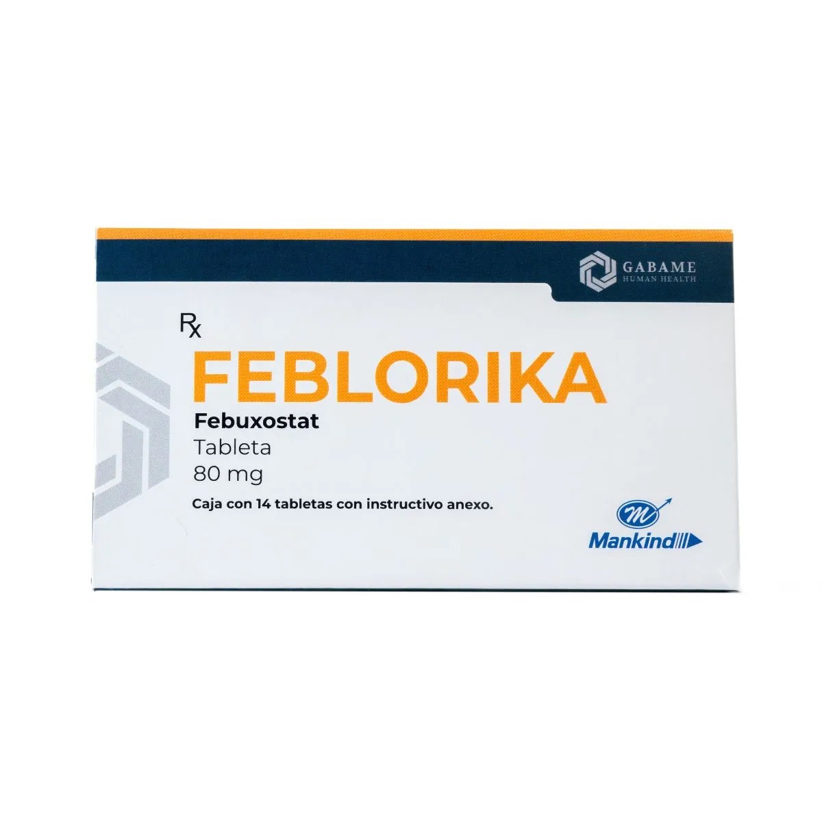 FEBLORIKA 80 MG 14 TAB LGEN N