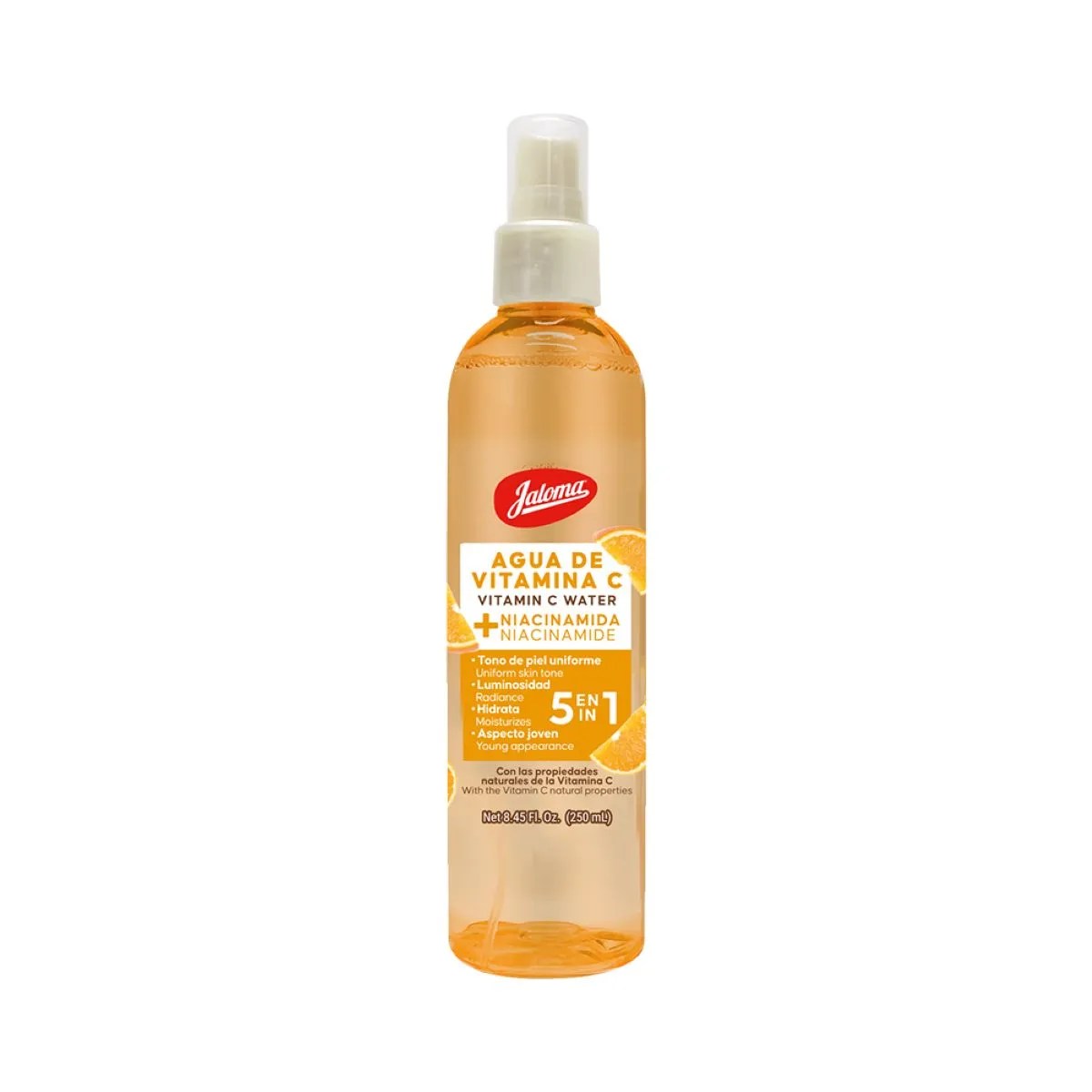 AGUA JALOMA VIT C+NIAC 5EN1 250MLN