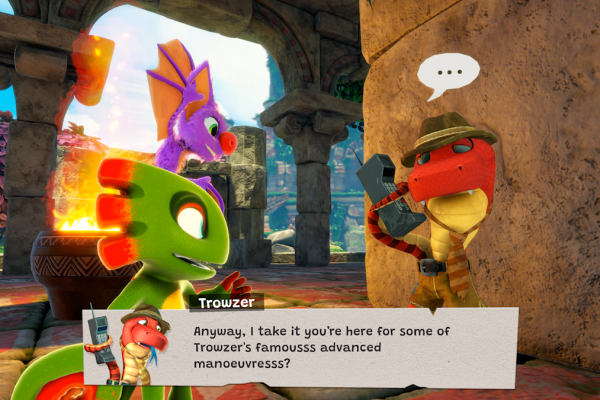 Yooka-Laylee Developer Playton is lying on a dozen staff Yooka-Laylee Developer Playton is lying on a dozen staff