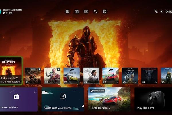 Xbox will let you focus on three favorite games on your homescreen Xbox will let you focus on three favorite games on your homescreen