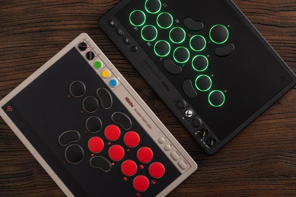 The all-button arcade in the 8Biddo is almost as thin as a MacBook Pro The all-button arcade in the 8Biddo is almost as thin as a MacBook Pro