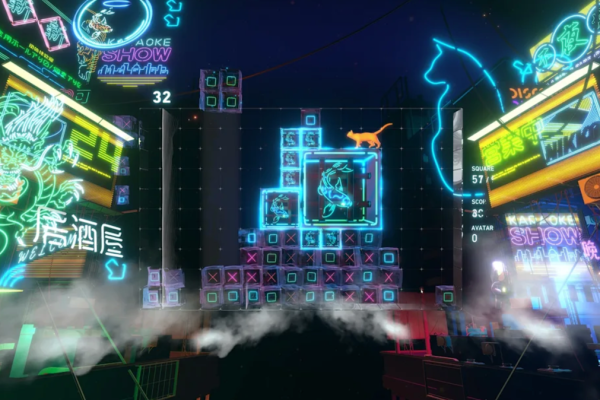 Tetris effect team is returned with luminants Tetris effect team is returned with luminants