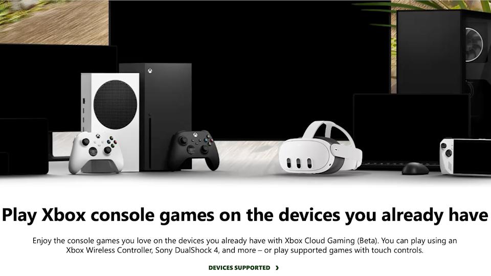 Xbox Cloud Gaming is now playable in the cheaper Game Pass tiers Xbox Cloud Gaming is now playable in the cheaper Game Pass tiers