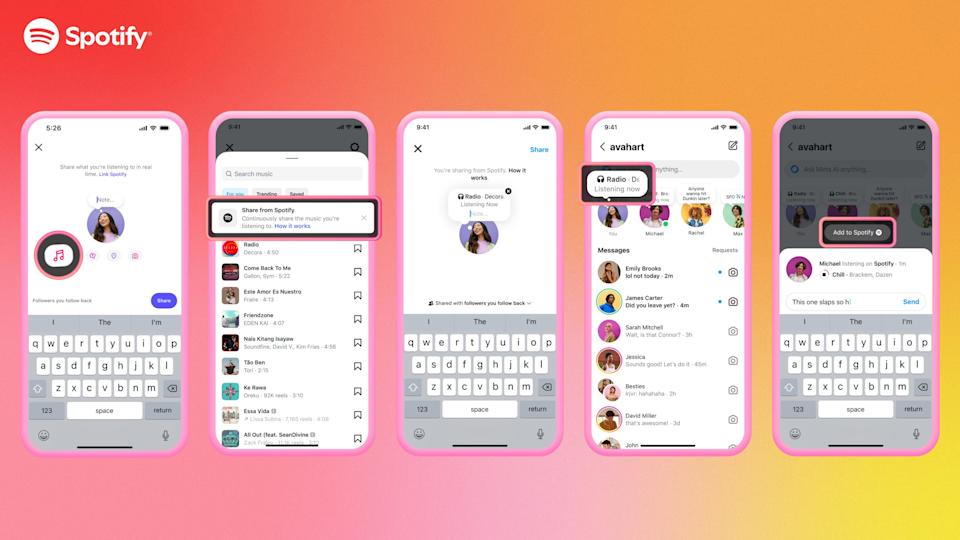 Instagram adds Spotify integration to Stories and Notes Instagram adds Spotify integration to Stories and Notes