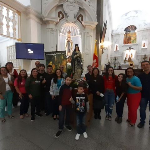 Abbá, Pai participa da Trezena em Honra Santa Catarina Abbá, Pai participa da Trezena em Honra Santa Catarina