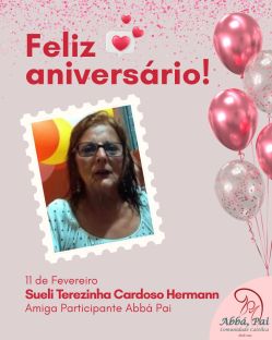 Tempo de celebrar a vida da Sueli Tempo de celebrar a vida da Sueli