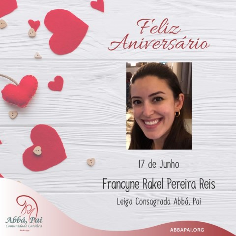 Feliz Aniversário Francyne Rakel Pereira Reis Feliz Aniversário Francyne Rakel Pereira Reis