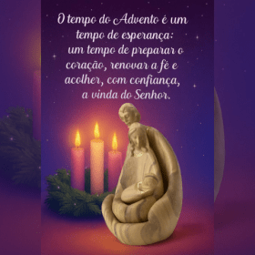 Tempo de advento é um tempo de esperança! Tempo de advento é um tempo de esperança!