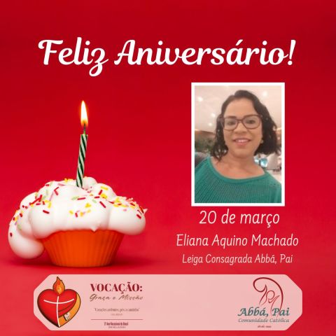 Parabéns, Eliana! Muita saúde e Paz! Parabéns, Eliana! Muita saúde e Paz!