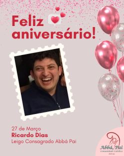 Tempo de celebrar a vida do Ricardo Dias Tempo de celebrar a vida do Ricardo Dias