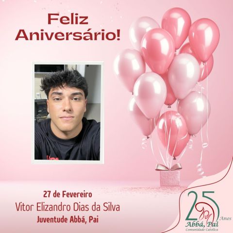 Hoje é o dia do Vitor! Hoje é o dia do Vitor!