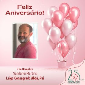 Hoje é o dia do Vanderlei! Hoje é o dia do Vanderlei!