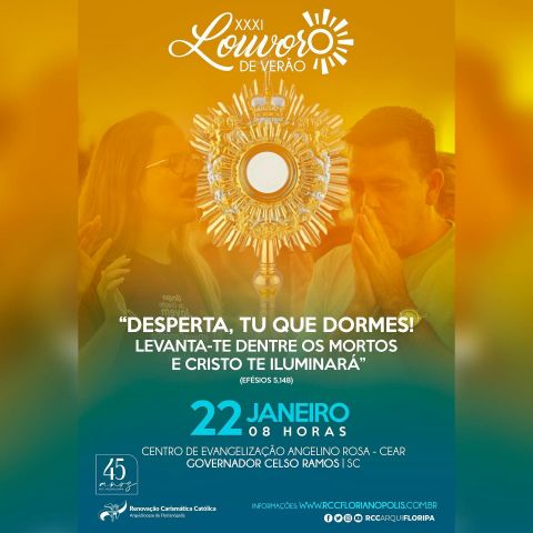 XXXI Louvor de Verão acontece no próximo domingo XXXI Louvor de Verão acontece no próximo domingo