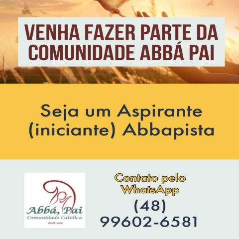 Comunidade Abbá, Pai: seja um Aspirante Abbapista Comunidade Abbá, Pai: seja um Aspirante Abbapista