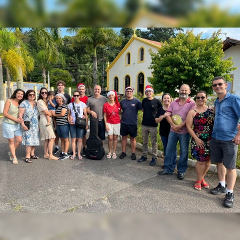 Orionópolis Catarinense recebe visita da Comunidade Abbá, Pai Orionópolis Catarinense recebe visita da Comunidade Abbá, Pai