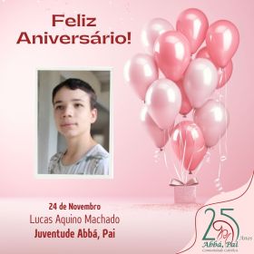 Hoje é o dia do Lucas Hoje é o dia do Lucas