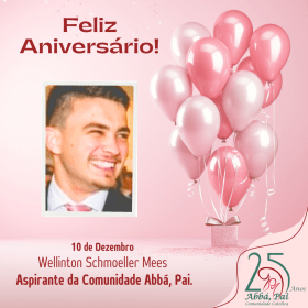 Parabéns, Wellinton! Parabéns, Wellinton!