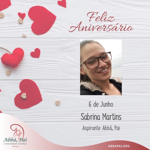 Feliz Aniversário, Sabrina Martins Feliz Aniversário, Sabrina Martins