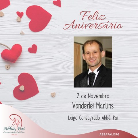 Feliz Aniversário, Vanderlei Martins! Feliz Aniversário, Vanderlei Martins!