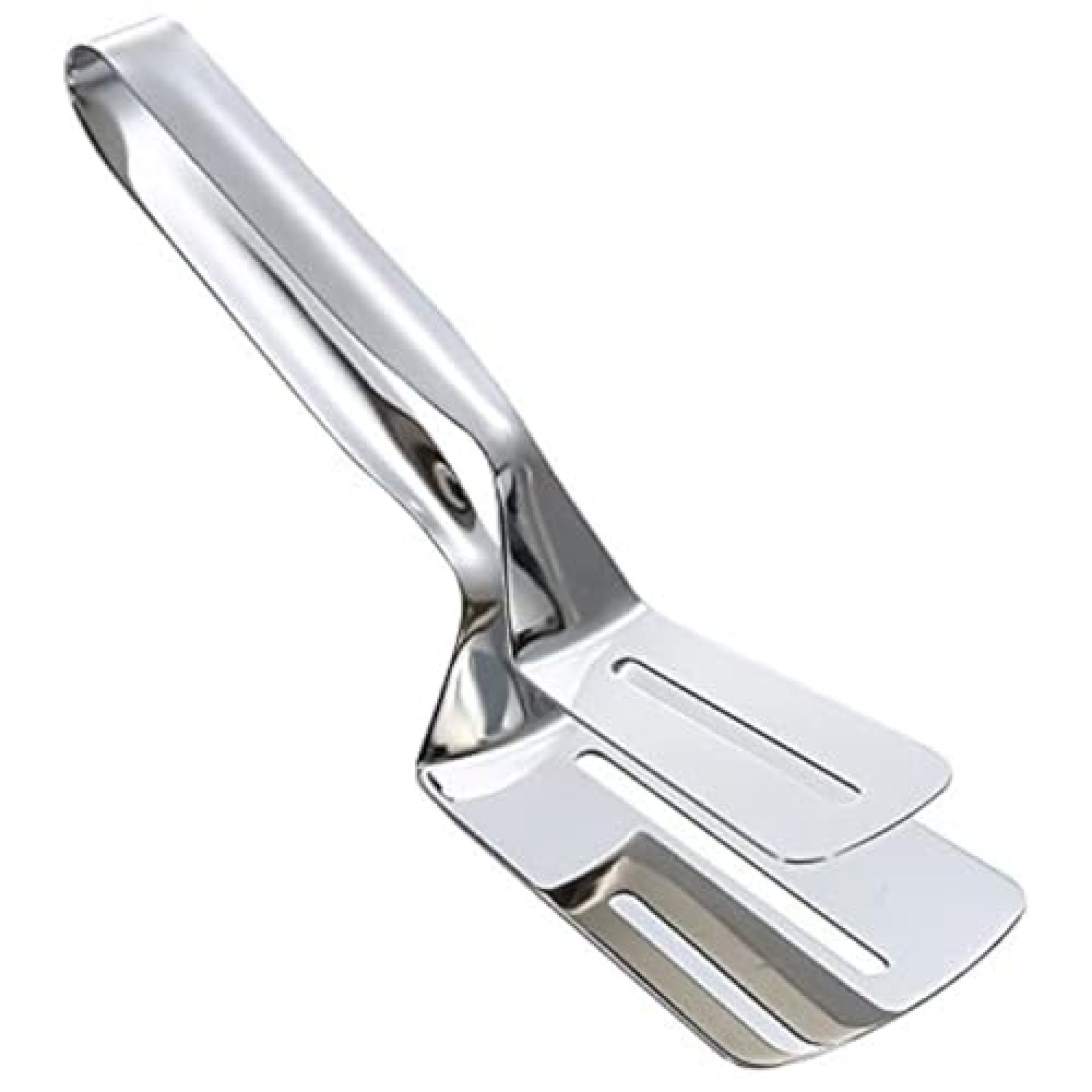 Giffy® New BBQ Cooking Tool Frying Turner Double Sided Spatula Multi-Functional Stainless Steel Food Flipping Clip Steak Tong Food Clamp – 10 Inch for Home Office and Hotel Kitchen Use Giffy® New BBQ Cooking Tool Frying Turner Double Sided Spatula Multi-Functional Stainless Steel Food Flipping Clip Steak Tong Food Clamp – 10 Inch for Home Office and Hotel Kitchen Use