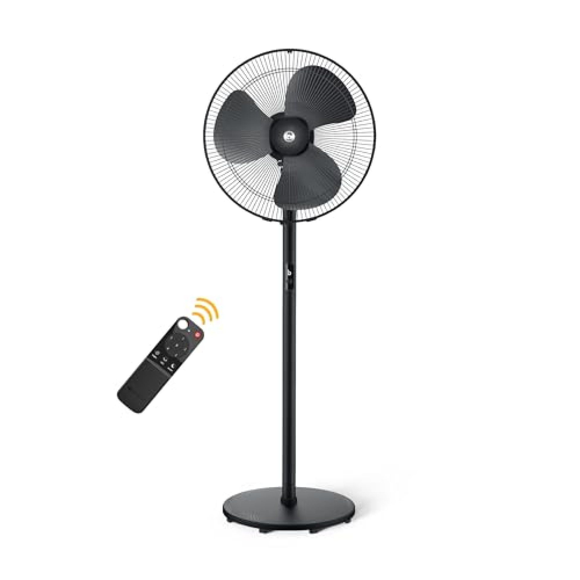 atomberg Renesa 400mm Pedestal Fan for Home | Silent BLDC Stand Fan | LED Display | 6 Speeds | Remote with Oscillation, Timer, Sleep | 2 Year Warranty (Midnight Black) atomberg Renesa 400mm Pedestal Fan for Home | Silent BLDC Stand Fan | LED Display | 6 Speeds | Remote with Oscillation, Timer, Sleep | 2 Year Warranty (Midnight Black)