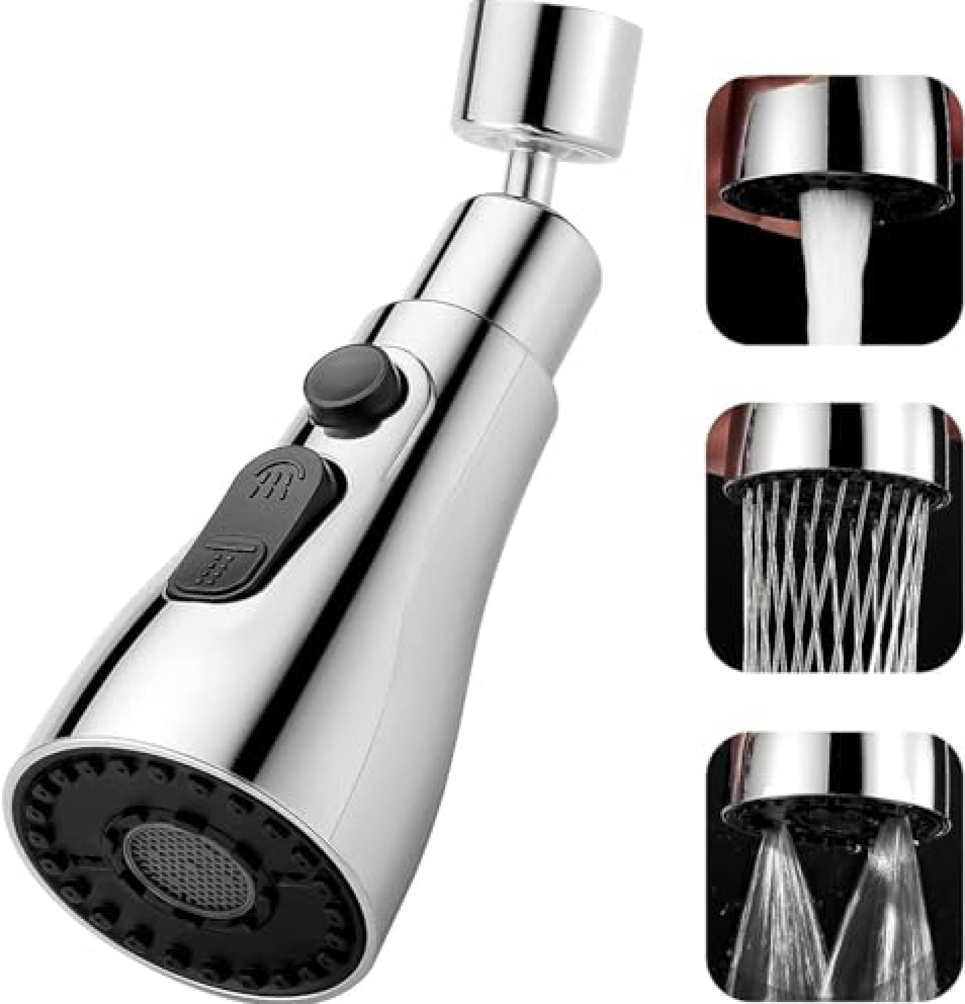 Nubilous Tap Extender for Kitchen Sink, Flexible Faucet with Tap Extension for Convenient Use Upgrade Your Kitchen Sink with Flexible Tap for Easy Access Nubilous Tap Extender for Kitchen Sink, Flexible Faucet with Tap Extension for Convenient Use Upgrade Your Kitchen Sink with Flexible Tap for Easy Access
