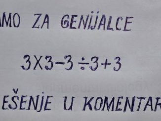 Proste matematičke operacije, a niko ne zna rešenje: Zadatak posvađao ljude, misle da je za genijalce Proste matematičke operacije, a niko ne zna rešenje: Zadatak posvađao ljude, misle da je za genijalce