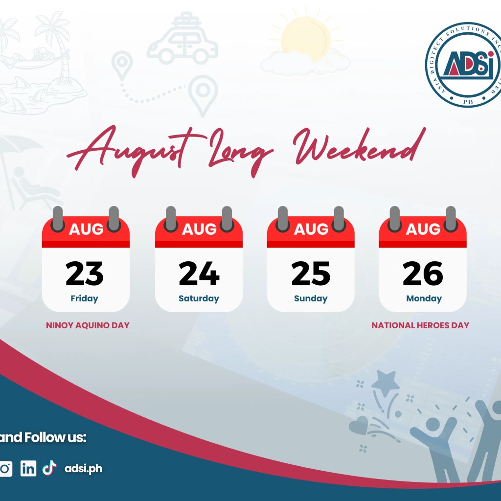 August Long Weekend August Long Weekend