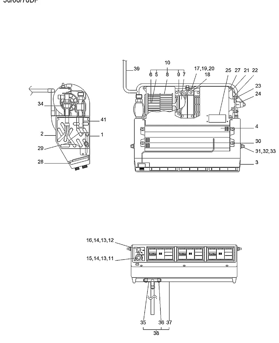 11FQ-99210 Empilhadeira Hyundai 50-60-70DF-7