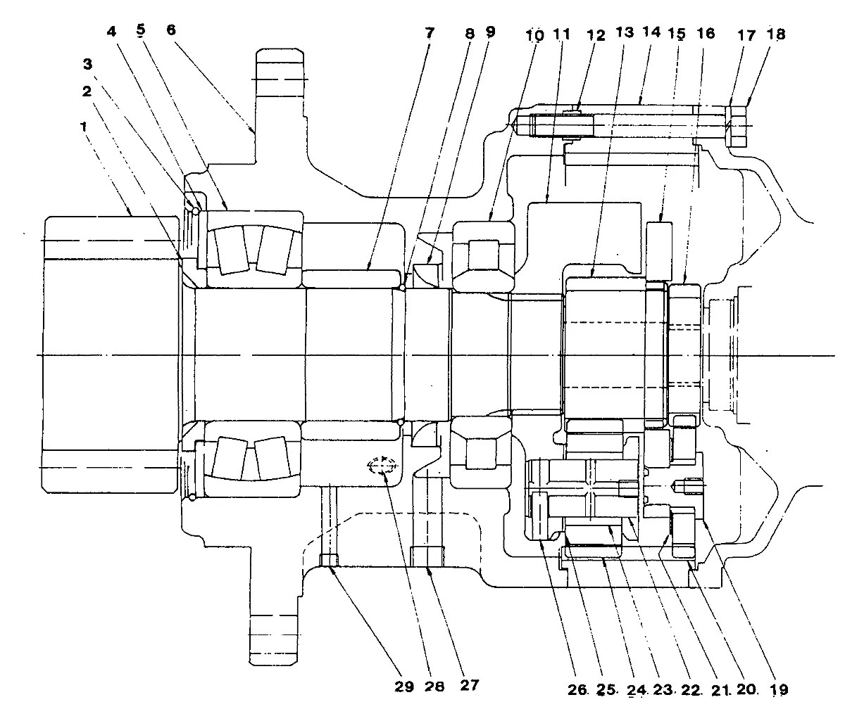 RG04S152-05 Escavadeira de rodas Hyundai R130W