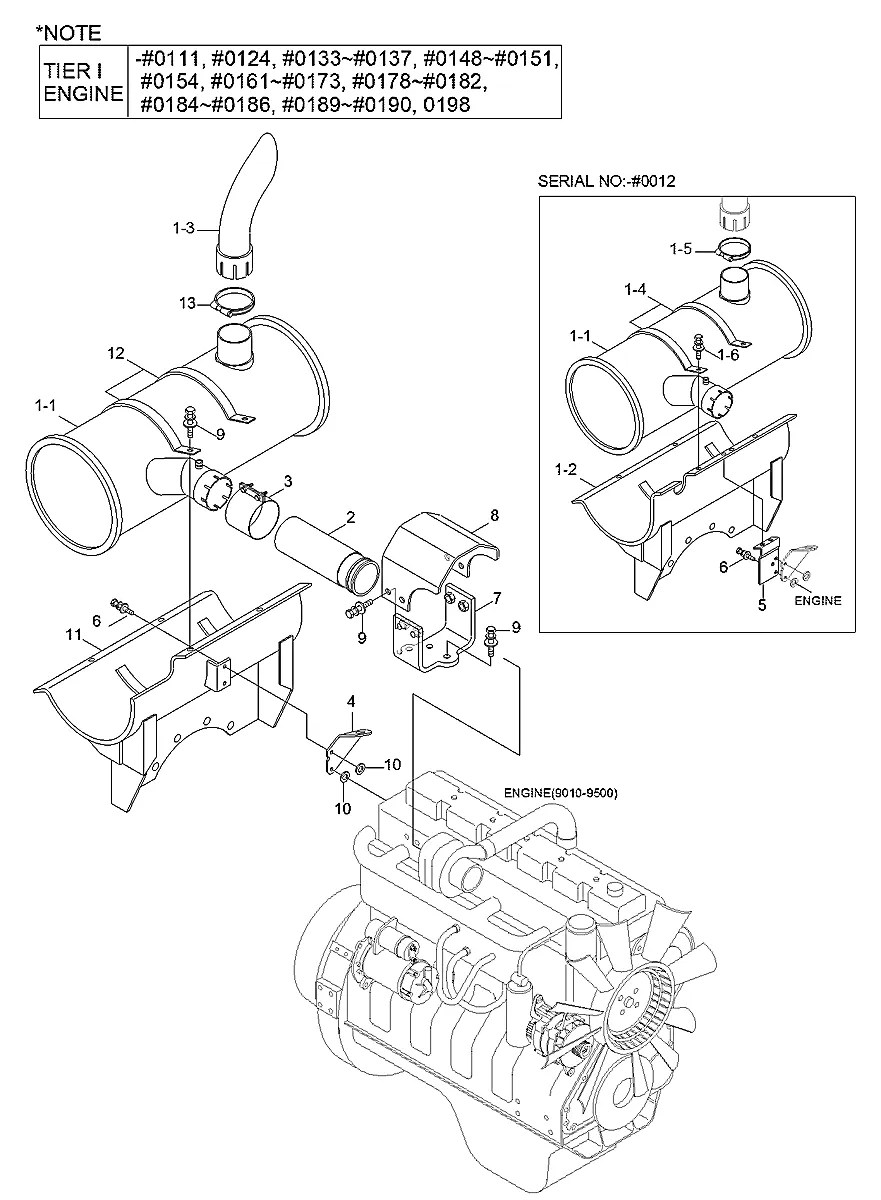 11N8-30140 Escavadeira de esteiras Hyundai R290LC-7