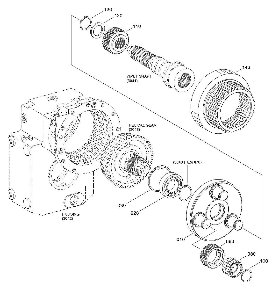 0730-104-237 Escavadeira de rodas Hyundai R130W-3