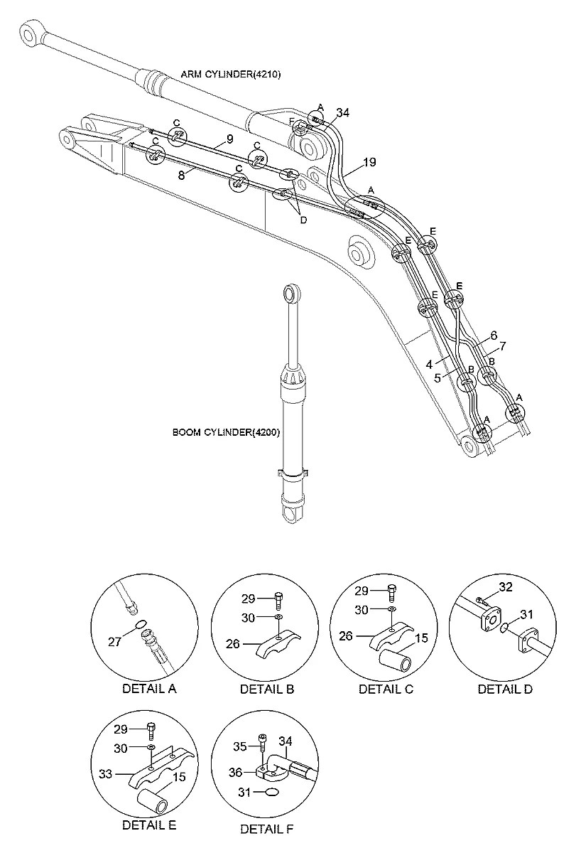 P910-127021 Escavadeira de esteiras Hyundai R140LC-7A