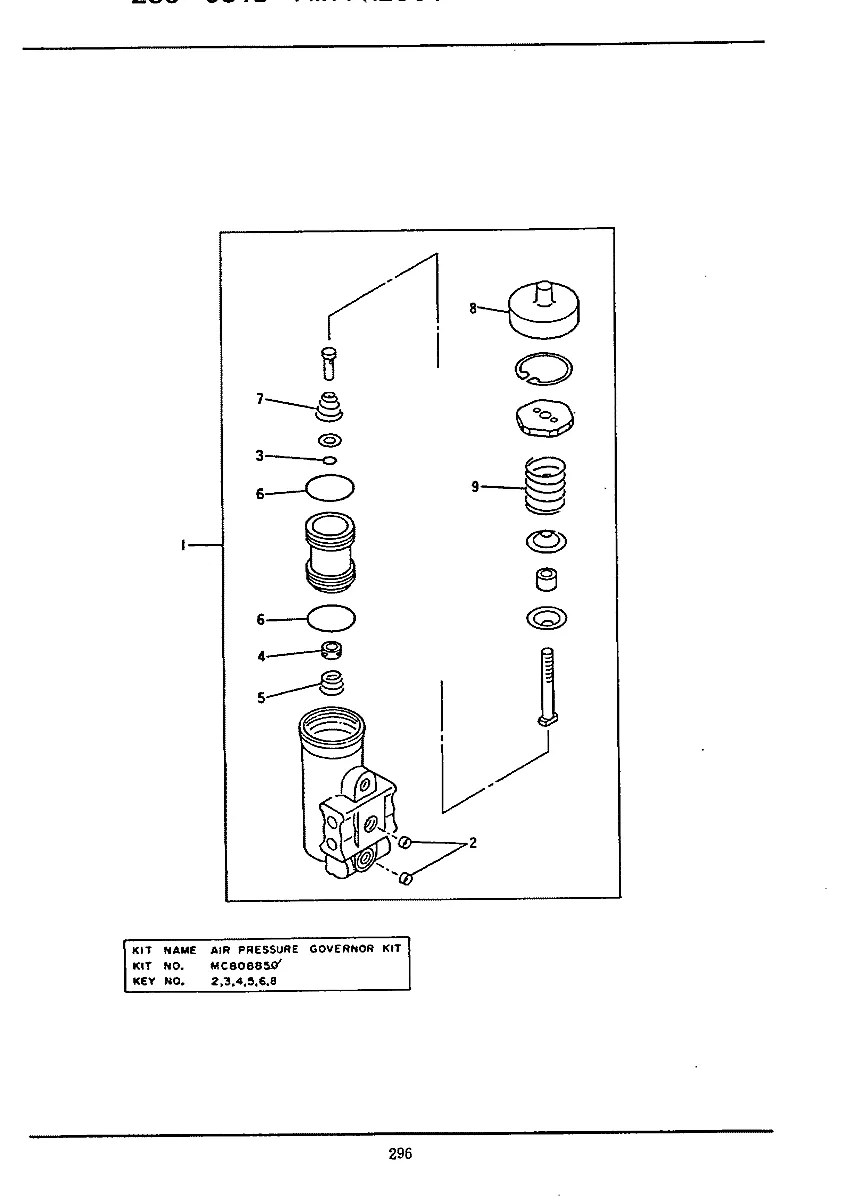 ME709123 Guindaste Hyundai HC25E