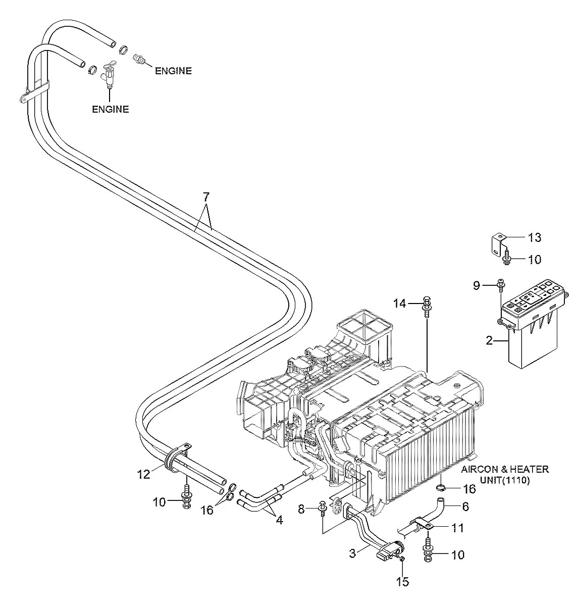 11ML-90860 Escavadeira de esteiras Hyundai R60CR-9A