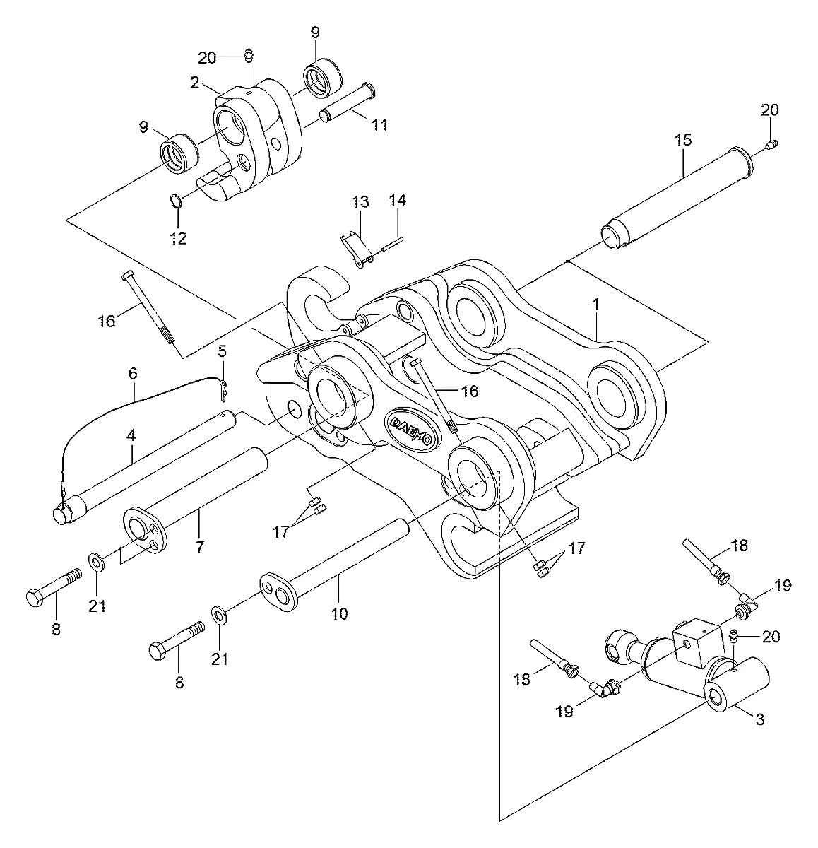 XKBN-00073 Escavadeira de esteiras Hyundai R80-7
