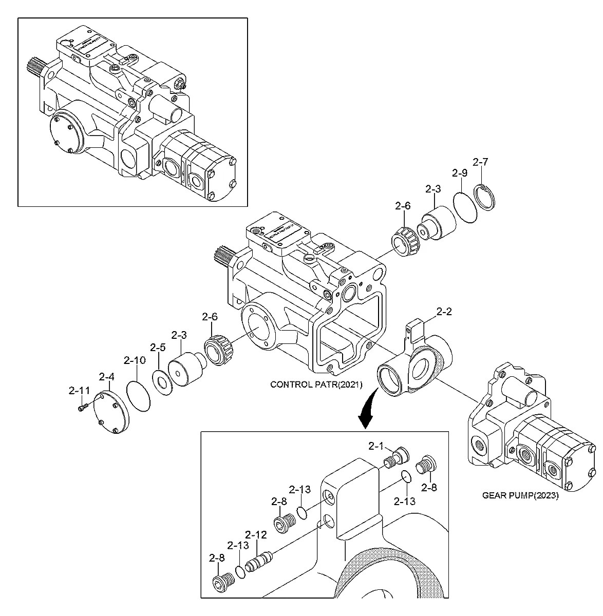 1100318747 Escavadeira de rodas Hyundai R95W-3