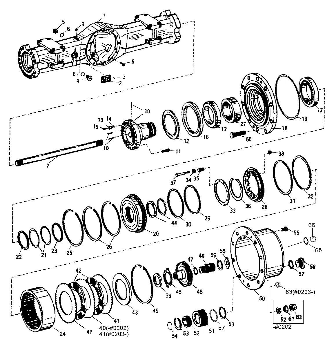 0636-016-151 Escavadeira de rodas Hyundai R200W