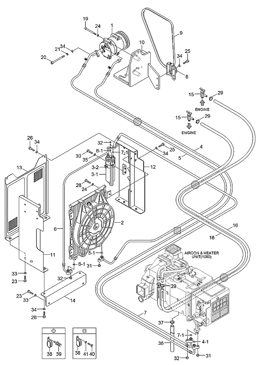 11Z1-90480 Pá-carregadeira Hyundai SL763G