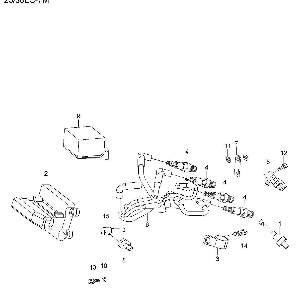 YUCW-00744 Empilhadeira Hyundai 25-30-33L-7M